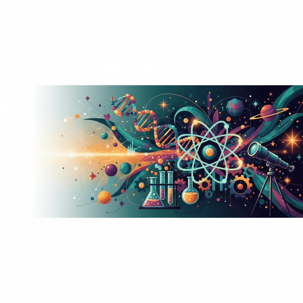 Combined Science revision hero illustration