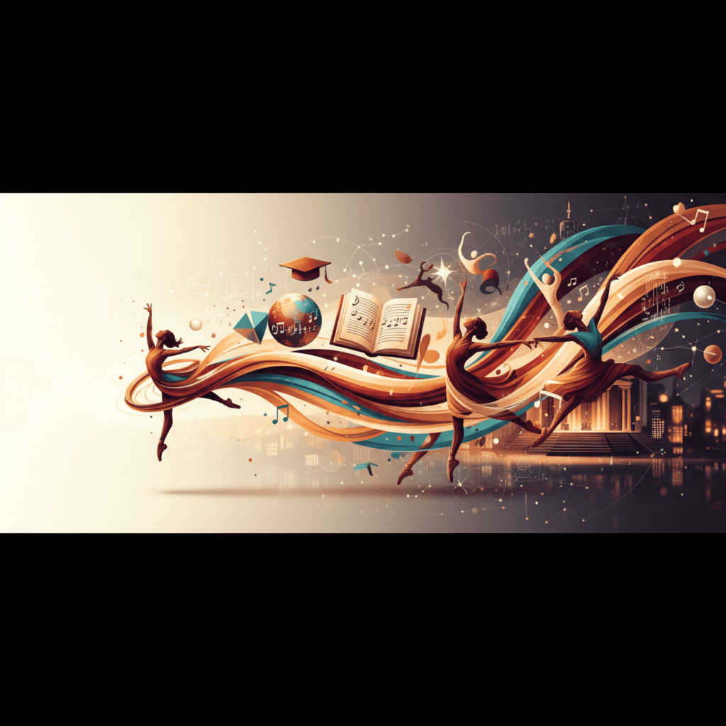 Dance revision hero illustration