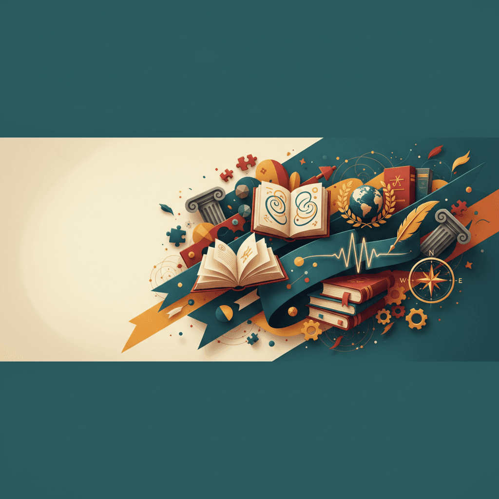 English Language revision hero illustration