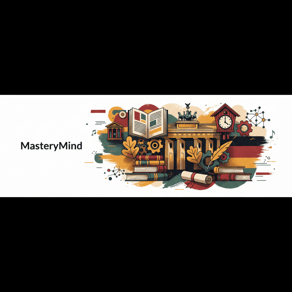 German revision hero illustration
