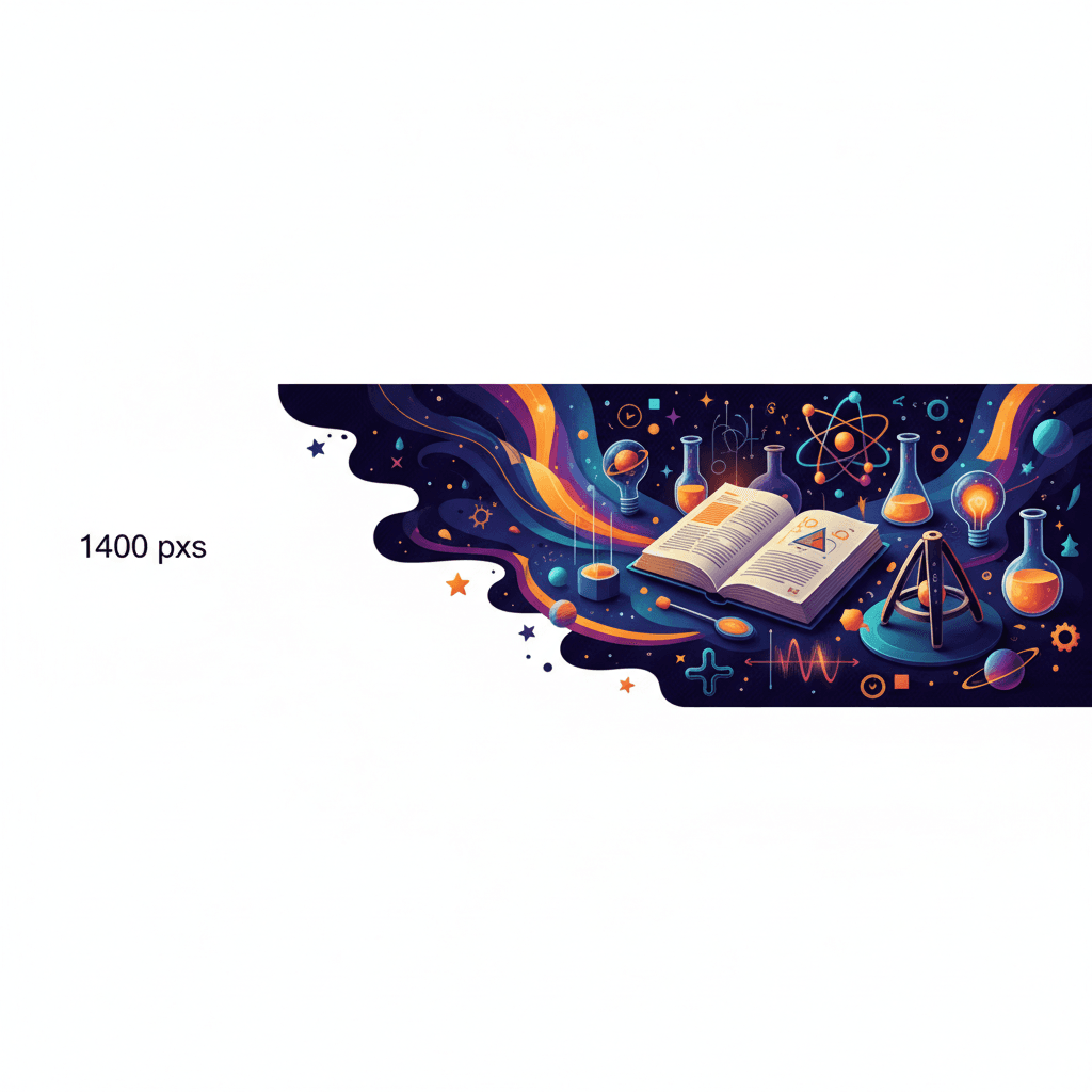 Physics revision hero illustration