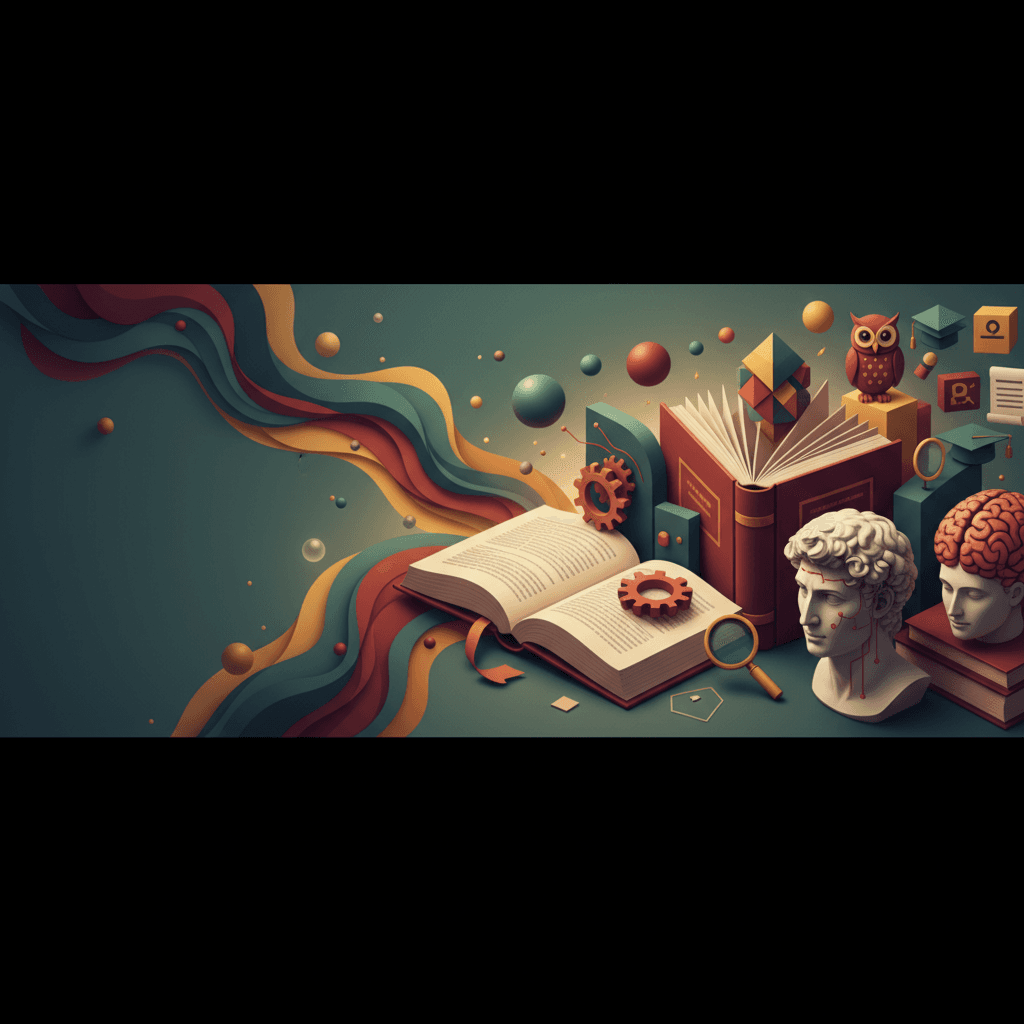 Psychology revision hero illustration