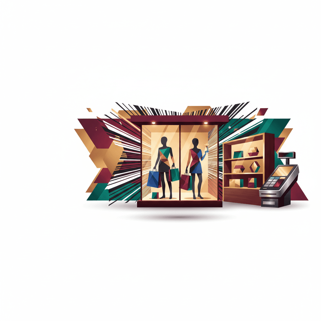 Retail revision hero illustration
